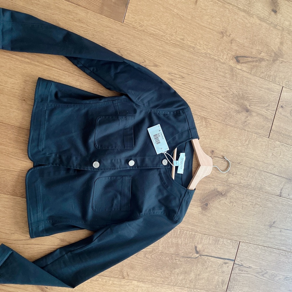 Derek Lam Black Cropped Jacket